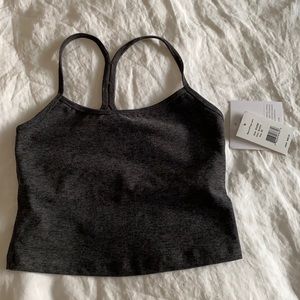 NWT Beyond Yoga Black Charcoal XS Crop